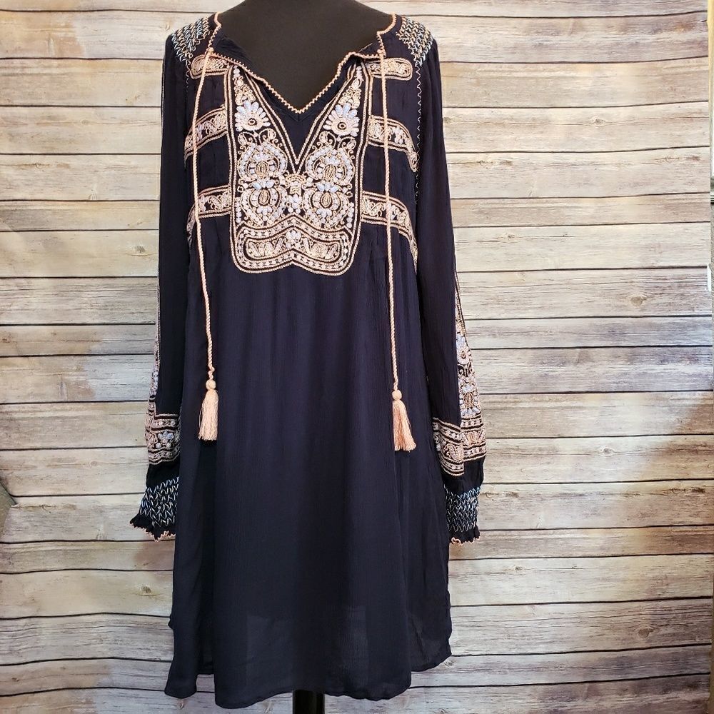 Free People Wind Willow Embroidered Tunic - Picture 3 of 8